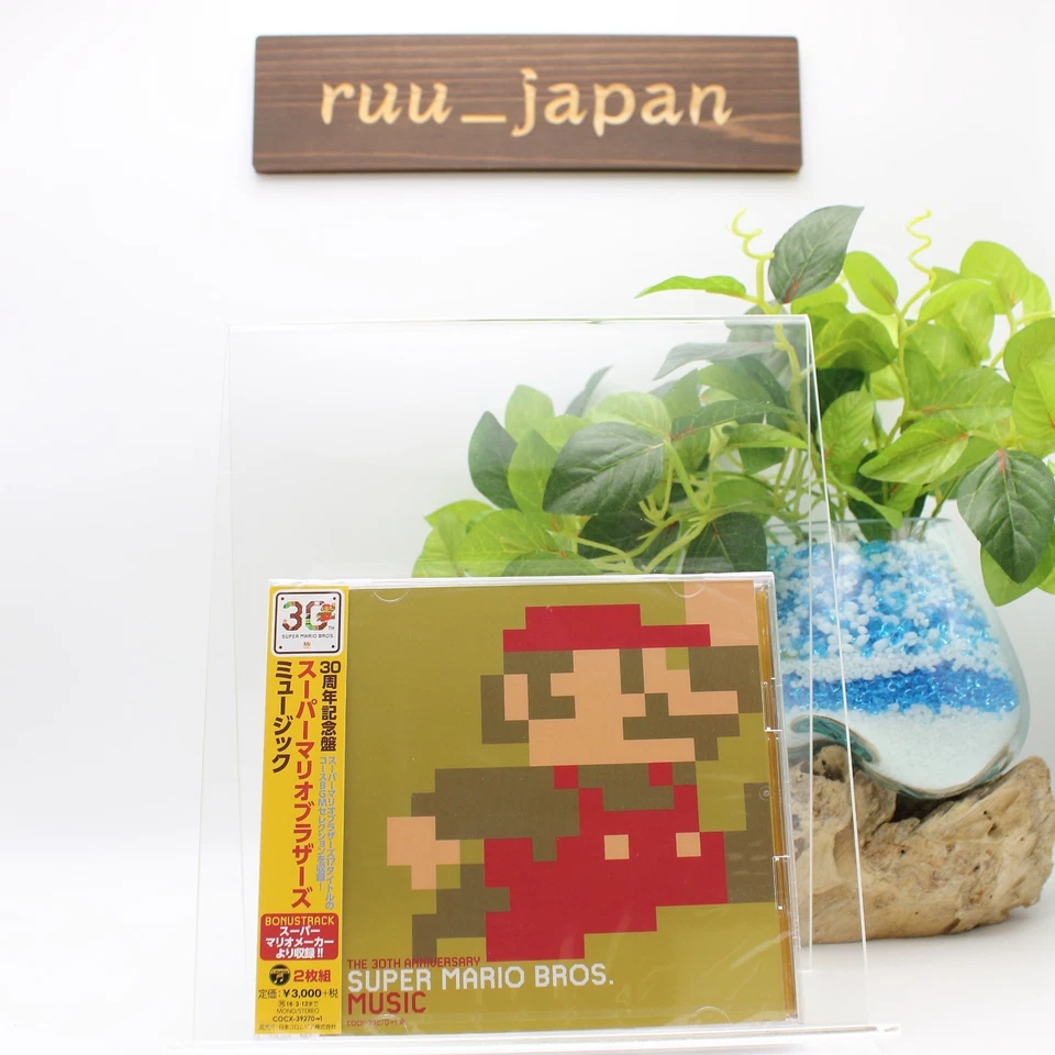 Super Mario Bros. Brothers Musik CD 2 Disks Sound Track 30th Anniversary Neu - Bild 1 von 3