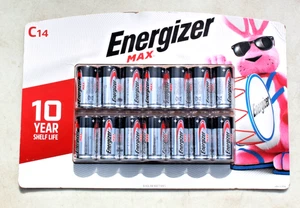 Energizer Batteries Max C 14 New - Picture 1 of 6