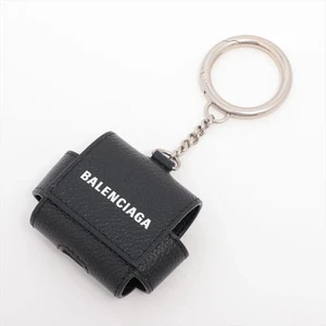 Balenciaga 655679 Leather Earphone case Black - Picture 1 of 5