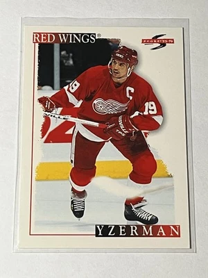 1995-96 Score - Steve Yzerman #240 Detroit Red Wings - Image 1 of 2