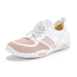 Marken Damen Schuhe Sneaker Freizeitschuhe Halbschuhe weiss rosa Gr. 42 NEU - Bild 1 von 1