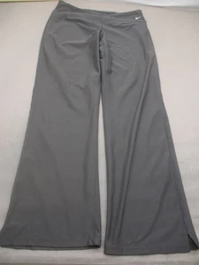 NIKE FIT DRY Size XL (16-18) Womens Stretch Waist Pull On Flared Track Pants 943 - Picture 1 of 7