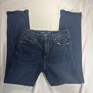 Old Navy Boys Size 16 Flex Straight Jeans Baywaves Built-In Flex Denim - Picture 1 of 10