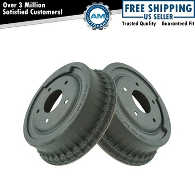 Brake Drums Pair Set for Chevy Pontiac GMC Buick Olds Pickup Truck - Image 1 of 3