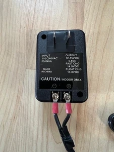 Adaptador de CA para Topcon 12V 500ma Ver imagen Nuevo Cargador Power Sonic PSC-12500A - Imagen 1 de 3