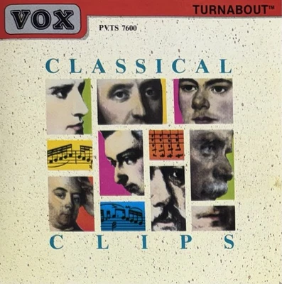 Classical Clips by Various ‎Artists (CD, 1989 Vox) Foto 1 de 2