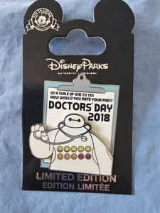 Prendedor Disney Día del Doctor 2018 Baymax Big Hero 6 Le 2000 - Imagen 1 de 1