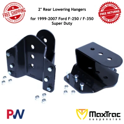 Задние понижающие подвески MaxTrac 2 дюйма для Ford F-250/F-350 Super Duty 1999-2007 годов выпуска - Изображение 1 из 2