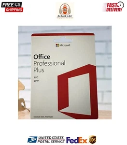 Microsoft Office Professional Plus 2019 retail 1PC Product Key with USB - Picture 1 of 1
