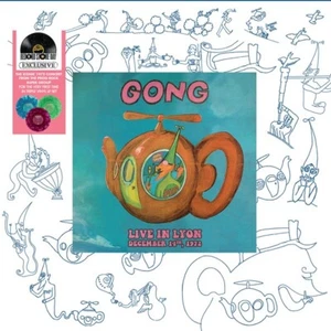GONG LIVE AT LYON DECEMBRE 1972 (CLEAR/RED/ORANGE/BLUE SPLATTER VINYL) RSD 2023 - Picture 1 of 1