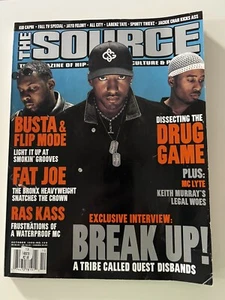 The Source Magazine October 1998 Tribe Called Quest #109 RARE Hip Hop Vintage - Picture 1 of 6