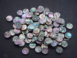 100+5pz gratis 5 mm chitarra abalone verde banjo fingerboard punti intarsio posizione - Foto 1 di 2