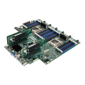 CARTE MÈRE INTEL S2600WT H21573-366 2x LGA2011 DDR4 + 3x RISER - Photo 1/3