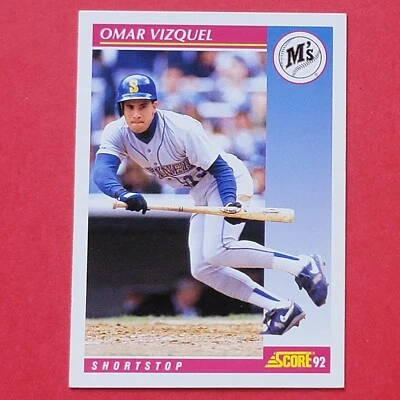 Omar Vizquel 1992 Score #162 Seattle Mariners - Image 1 of 2