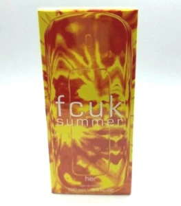 FCUK Summer Her Women French Connection Eau de Toilette Spray 3.4 oz New Sealed - Picture 1 of 4