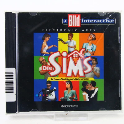 PC CD DVD Spiel Software Jewelcase Die Sims 1 Hauptspiel Neu - Bild 1 von 2