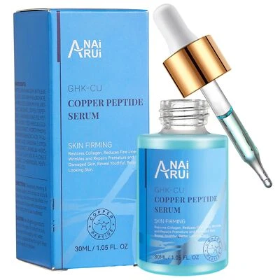 ANAI RUI ANAiRUi Gesichtsserum mit Kupferpeptiden - GHK-Cu Copper Peptide Serum Ant...