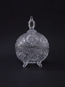 uRgyyE - Design Glas Dose Bonbonniere Behälter - Vintage - Bild 1 von 4