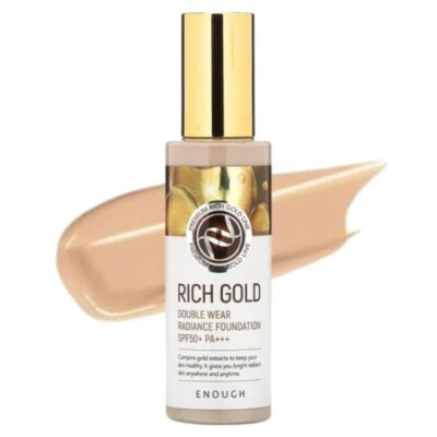 Enough Rich Gold Double Wear Foundation SPF50+ Farbton 23, 100 g