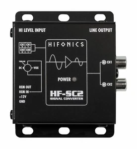 Convertidor de 2 canales de alto a bajo nivel con entrada de alto nivel sonido encendido automático - Imagen 1 de 5