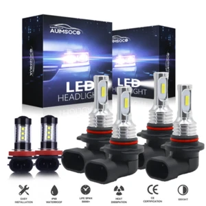 Kit combinado de faros LED haz alto/bajo + faros antiniebla para Toyota Avalon 2013-2017 - Imagen 1 de 12