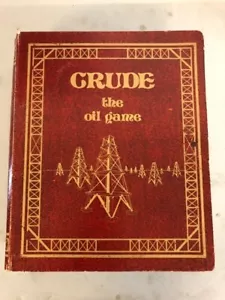 *** CRUDE: THE OIL GAME - gioco originale St Laurent - splendido pezzo da collezione! - Foto 1 di 5