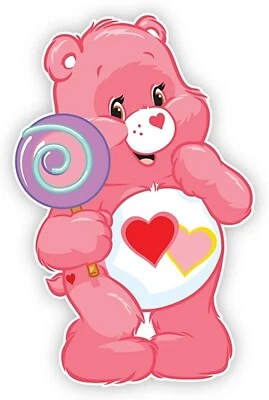Love A Lot Care Bear Plancha en Transferencia - Camiseta + Telas Color Claro y Oscuro #4 Foto 1 de 4