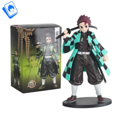Action Figure Demon Slayer Tanjirou 15cm STATUA DA COLLEZIONE Anime - Immagine 1 di 4