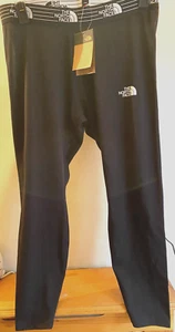 The North Face Black Cotton Stretch Leggings Size UK 18-20 Plus Size 2XL - Picture 1 of 3