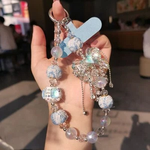 Anti-lost Mobile Phone Lanyard Short Girls Phone Pendant Car Key Accessories - Zdjęcie 1 z 10