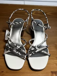 Worthington Women's 8M Sandals Bipsy Snake Print NWT MSRP $60 - Picture 1 of 7