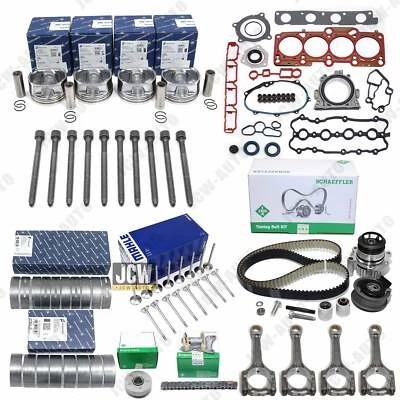 Juego de válvulas de pistones de revisión de motor OEM para VW GTI Audi A3 A4 2.0TFSI BPY Foto 1 de 4