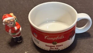 Campbell's Soup Souper Stars On Ice Mug Signed plus Ceramic Xmas Ornament 1998 - Picture 1 of 7
