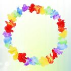  12 Pcs Flower Necklace Hawaii Beach Birthday Party Decorations Flowers