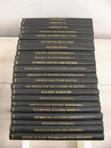 International Textbook Company 22 Vol. on Construction Home & Commercial 250-273 - Picture 1 of 18