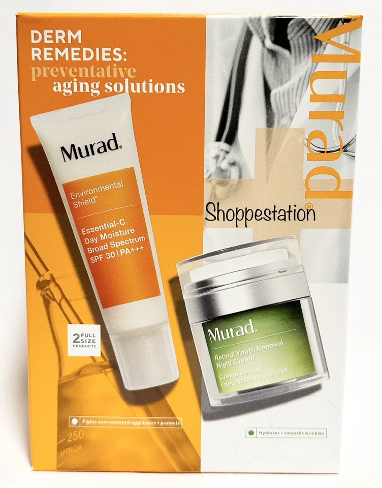 Murad Derm Remedies Preventative Aging Solutions Day & Night Cream Set