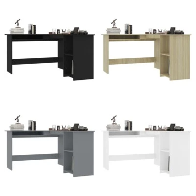 L-Förmiger Eckschreibtisch Schreibtisch Computertisch Gaming Tisch PC Bürotisch - Bild 1 von 4