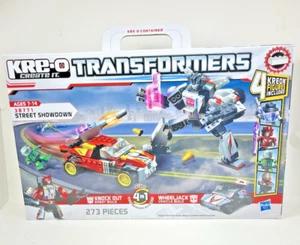 2012 Hasbro KRE-O Transformers Street Showdown #38771 WheelJack 4in1 Kreon New - Picture 1 of 13