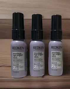 Redken Blondage High Bright Treatment 1 Oz Travel 3 Pack - Picture 1 of 1