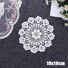 Classic White Crochet Round Lace Doilies For Home And Party Embellishments