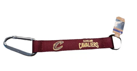 NBA Carabiner w/ Key Ring & Detachable Clip-Cleveland Cavaliers Cover