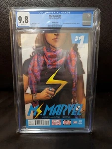 Ms. Marvel #1 segunda impresión CGC 9.8 1ª Kamala Khan como Ms. Marvel 2014 - Imagen 1 de 2