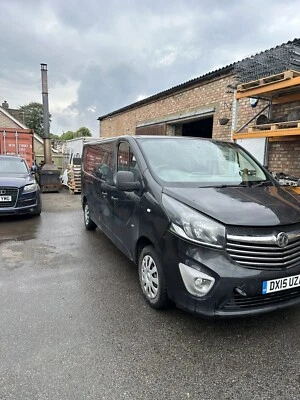 VAUXHALL VIVARO SPORTIVE BLACK 2014-2018 CREW VAN DOORS WINDOWS SEATS REAR BACK - Image 1 of 4