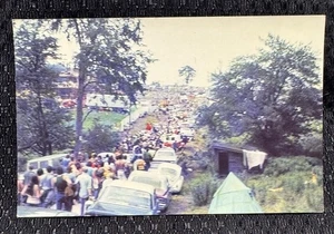 Postkarte - Max Yasgur’s Farm Woodstock Traffic 1969 - unbespielt - Bild 1 von 2