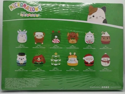 2024 Squishmallows Micromallows 12 Piece Advent Calendar New Sealed Hobby Lobby - Image 1 of 3