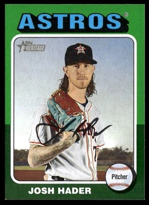 2014 Topps Heritage High Number Green Border Josh Hader Houston Astros #501 - Image 1 of 2
