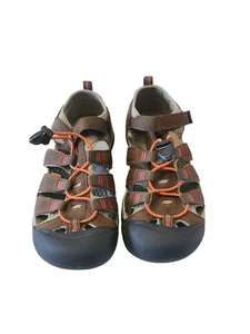 KEEN Newport Water Sandals Size 5 Brown & Tan Closed Toe Classic - Picture 1 of 8