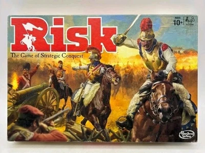 RISK Board Game The Game of Strategic Conquest Hasbro Sealed Collectible 2015 - Image 1 of 4