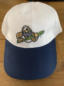 Stockton Ports SGA SnapBack White Hat Cap 5 O’Clock Dock Asparagus MiLB OAK A’s - Picture 1 of 2