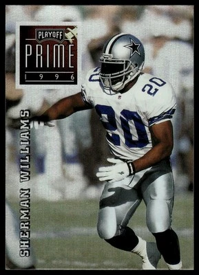 1996 Playoff Prime #109 Sherman Williams - Image 1 of 2